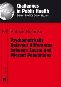 bokomslag Psychometrically Relevant Differences between Source and Migrant Populations