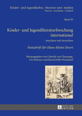 bokomslag Kinder- Und Jugendliteraturforschung International