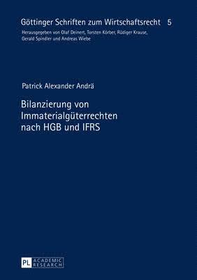 bokomslag Bilanzierung Von Immaterialgueterrechten Nach Hgb Und Ifrs