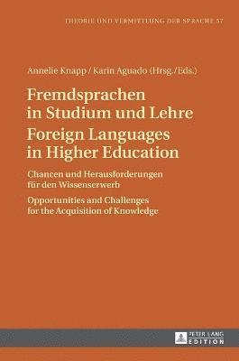 bokomslag Fremdsprachen in Studium und Lehre / Foreign Languages in Higher Education