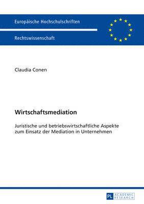 bokomslag Wirtschaftsmediation