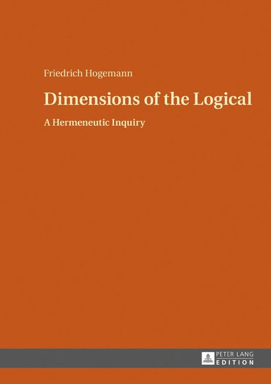 bokomslag Dimensions of the Logical