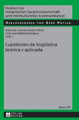 bokomslag Cuestiones de linguestica terica y aplicada