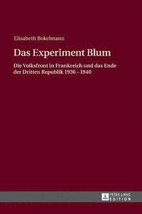 bokomslag Das Experiment Blum