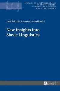 bokomslag New Insights into Slavic Linguistics
