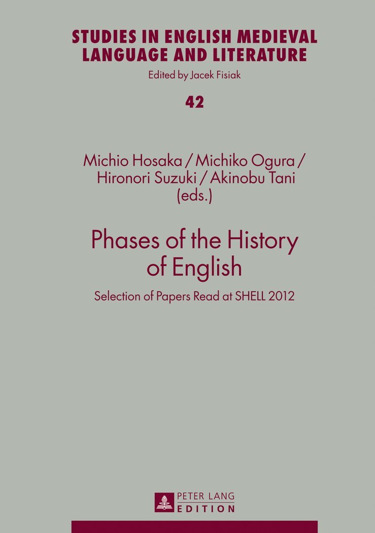 Hironori Suzuki, Michiko Ogura, Akinobu Tani, Jacek Fisiak, Michio Hosaka - Phases of the History of English, Inbunden