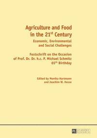 bokomslag Agriculture and Food in the 21 st  Century