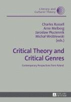 bokomslag Critical Theory and Critical Genres