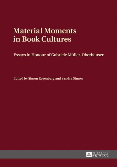 bokomslag Material Moments in Book Cultures