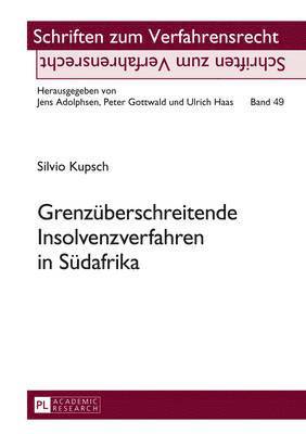 bokomslag Grenzueberschreitende Insolvenzverfahren in Suedafrika