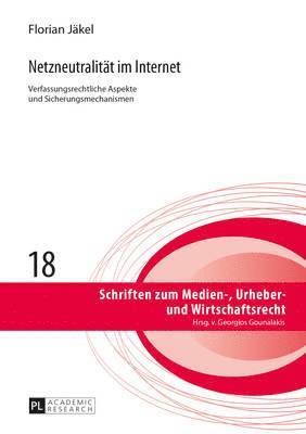 bokomslag Netzneutralitaet Im Internet