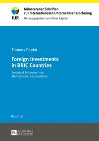 bokomslag Foreign Investments in BRIC Countries