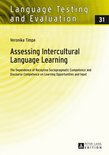 bokomslag Assessing Intercultural Language Learning