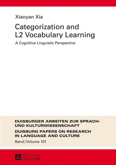 bokomslag Categorization and L2 Vocabulary Learning