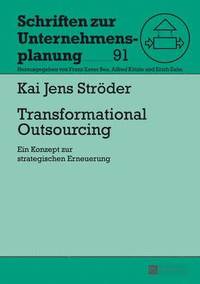 bokomslag Transformational Outsourcing