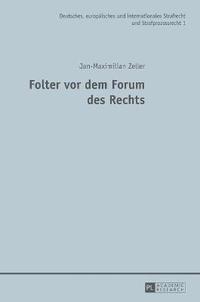 bokomslag Folter VOR Dem Forum Des Rechts