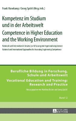 bokomslag Kompetenz im Studium und in der Arbeitswelt- Competence in Higher Education and the Working Environment