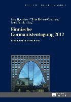 bokomslag Finnische Germanistentagung 2012
