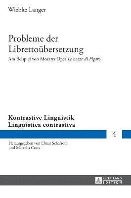 bokomslag Probleme der Librettouebersetzung