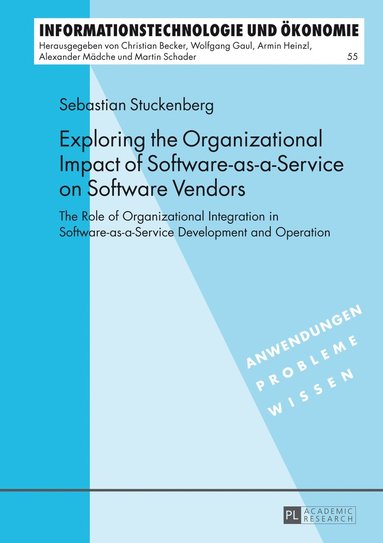 bokomslag Exploring the Organizational Impact of Software-as-a-Service on Software Vendors