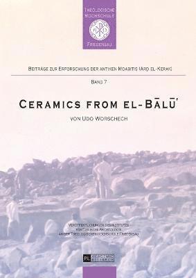 bokomslag Ceramics from el-B?l??