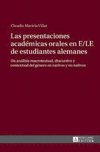 bokomslag Las presentaciones académicas orales en E/LE de estudiantes alemanes