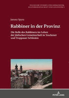 Janusz Spyra, Norbert Honsza - Rabbiner in der Provinz, Inbunden