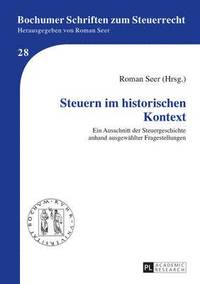 bokomslag Steuern Im Historischen Kontext