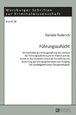 Daniela Ruderich, Prof Dr Klaus Laubenthal Ri - Fuehrungsaufsicht, Inbunden