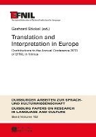 bokomslag Translation and Interpretation in Europe