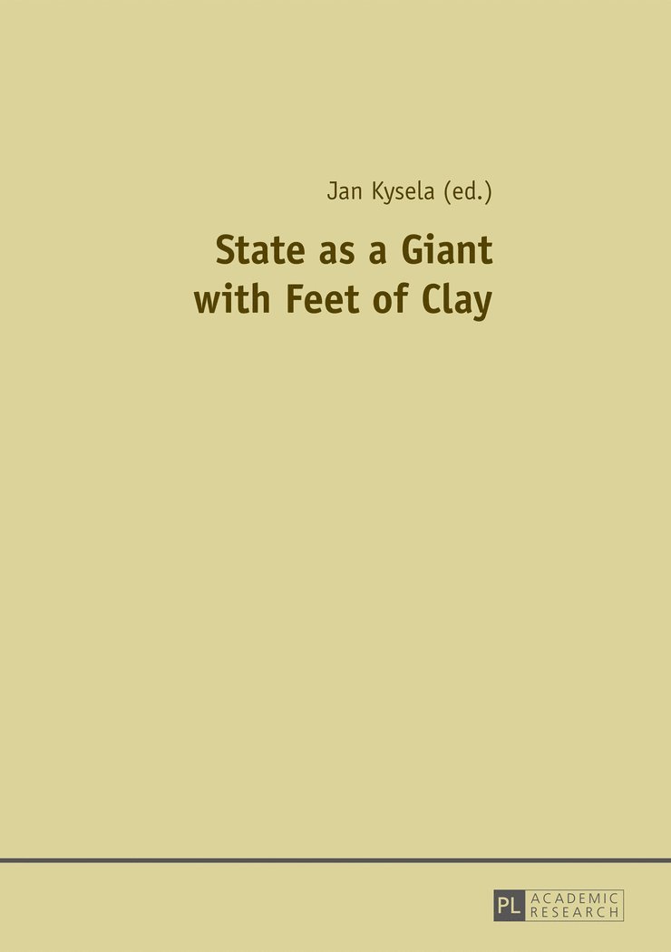 Jan Kysela - State as a Giant with Feet of Clay, Häftad