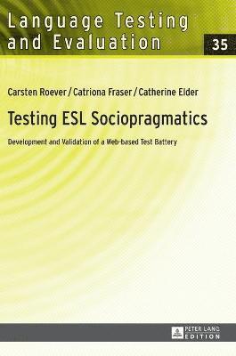 Testing ESL Sociopragmatics 1
