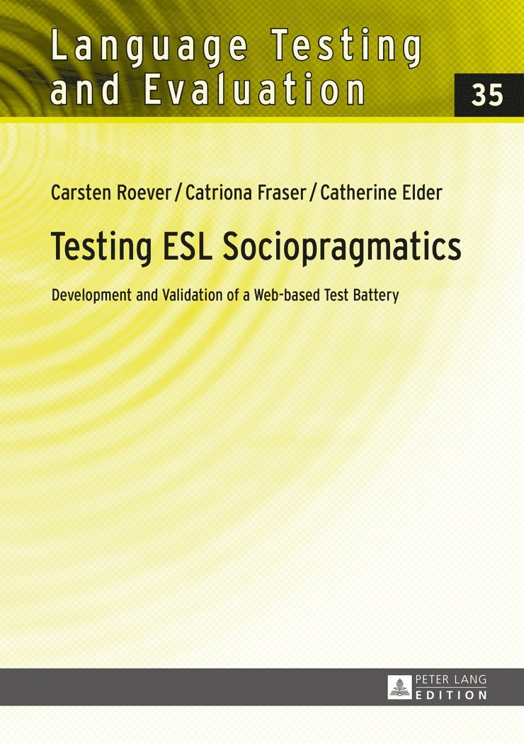 Testing ESL Sociopragmatics 1