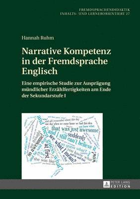 bokomslag Narrative Kompetenz in Der Fremdsprache Englisch