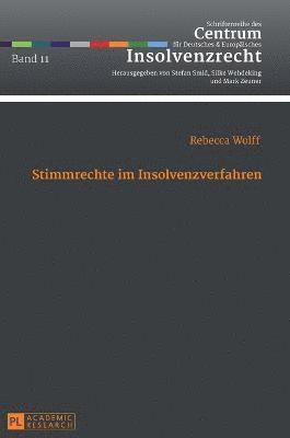 bokomslag Stimmrechte Im Insolvenzverfahren