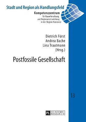 bokomslag Postfossile Gesellschaft