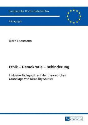 bokomslag Ethik - Demokratie - Behinderung