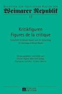 bokomslag Kritikfiguren / Figures de la critique