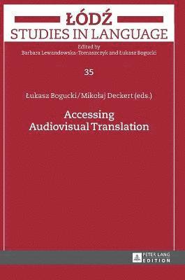 Accessing Audiovisual Translation 1