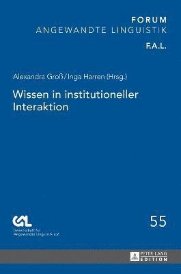 Wissen in Institutioneller Interaktion 1