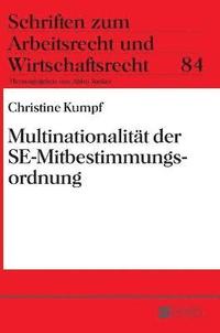 bokomslag Multinationalitaet der SE-Mitbestimmungsordnung