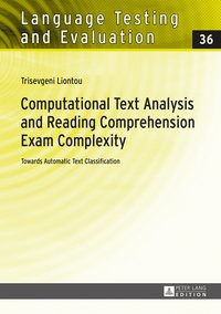 bokomslag Computational Text Analysis and Reading Comprehension Exam Complexity