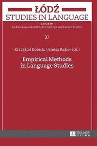 bokomslag Empirical Methods in Language Studies