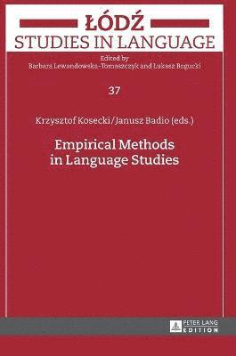 Empirical Methods in Language Studies 1