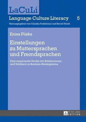 bokomslag Einstellungen Zu Muttersprachen Und Fremdsprachen