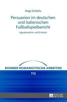 Persuasion im deutschen und italienischen Fuballspielbericht 1