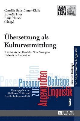 bokomslag Uebersetzung als Kulturvermittlung