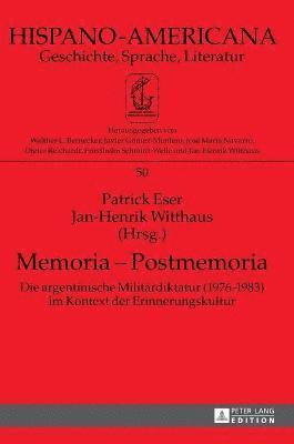 bokomslag Memoria - Postmemoria