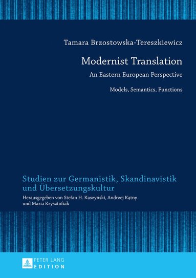bokomslag Modernist Translation