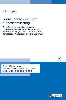 Julia Eppler, Rainer Hausmann - Grenzueberschreitende Kindesentfuehrung, Inbunden